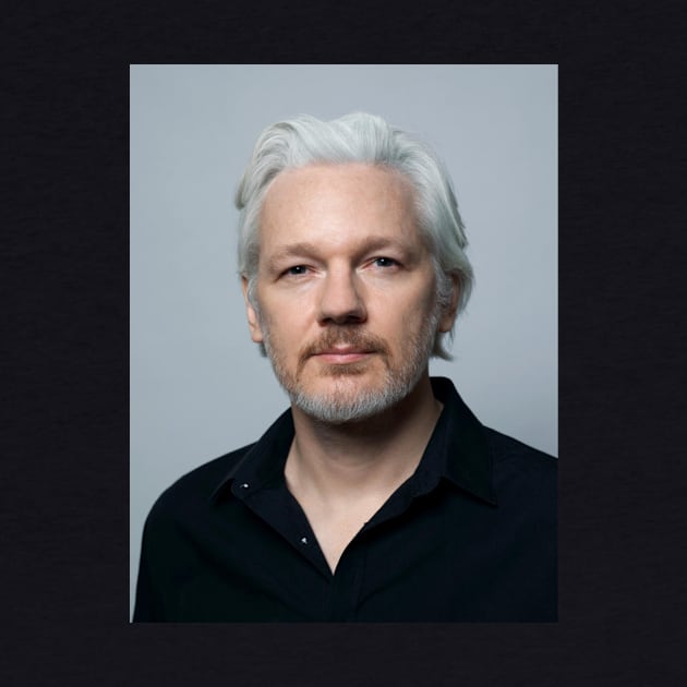 Julian Assange by luisharun